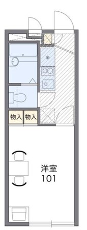レオパレス武蔵野の物件間取画像